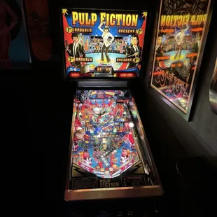 It has the rock-a-Billy vibe so it&apos;s fitting to have a Pulp Fiction pinball machine. Fun to play!