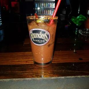 Misty&apos;s famous Bloody Mary.