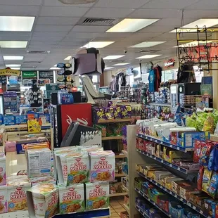 the inside of a grocery store