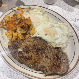 Steak and Egg