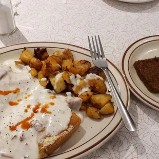 Creamed chipped beef