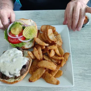 Mushroom Swiss Burger