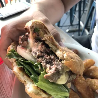 Lagoon Burger (aka "Juicy Lucy")