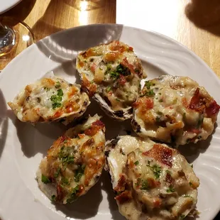 Oysters appetizer