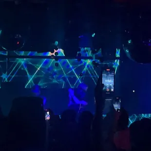 a group of people on stage