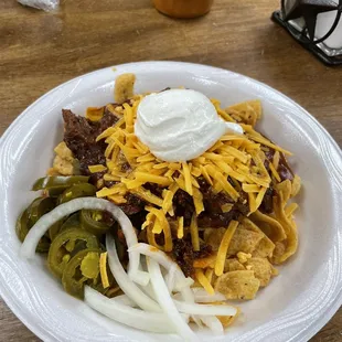 Chopped Bbq Frito Pie