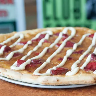 Strawberry Fields Dessert Pizza