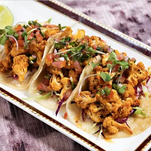 Roasted Cauliflower Tacos