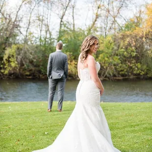 In the back of the venue.