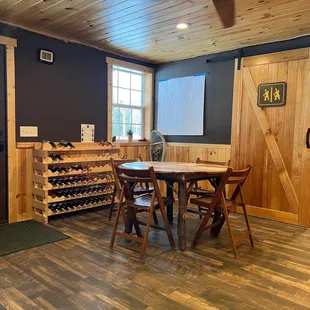the tasting room
