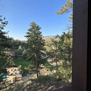 The view from our cabin.