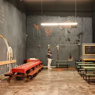 Our party room for more than 60 guests