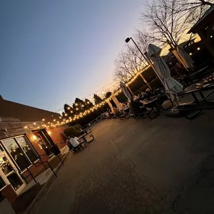 Outside Biergarten