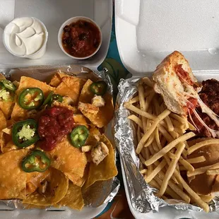 nachos, food