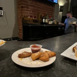 Provolone Wedges