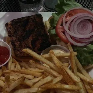 Blackened Mahi Sandwich
