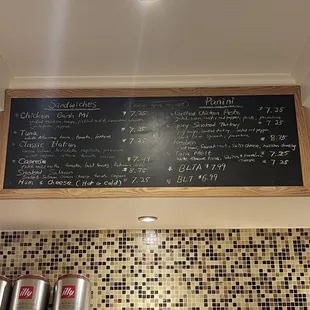 "Lunch" menu but served all day!!