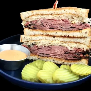 Reuben. The BF said it was good! Only $8.75!! :)