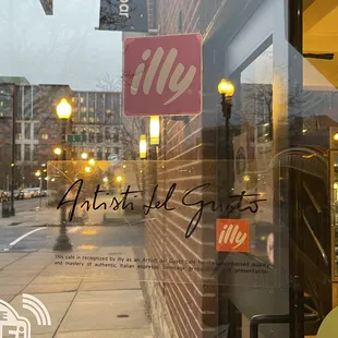 Says Lot 38 is an "Artisti del Gusto" cafe. Excellence and mastery of authentic Italian espresso beverage! Cool!