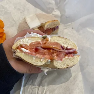 Smoked Salmon Bagel