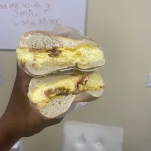 Egg and Cheese Bagel