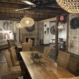 Upstairs seating, LOVE IT