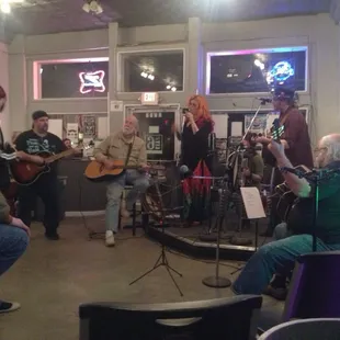 Sunday evening jam session