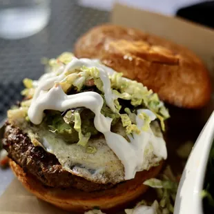 Baja Burger w/ Fried Egg