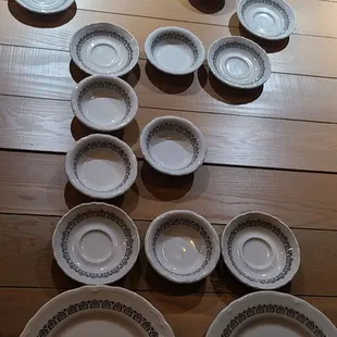 Lot of plates