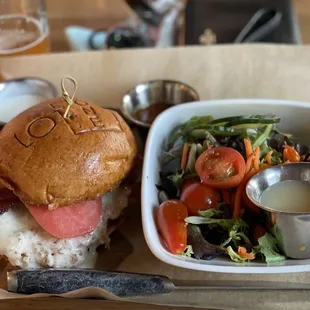 Branded burger - amazing!