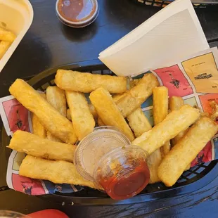 Yuca fries, delicious!!