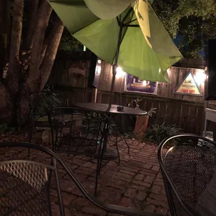 Back patio
