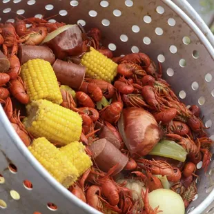 Crawfish every Friday 5pm