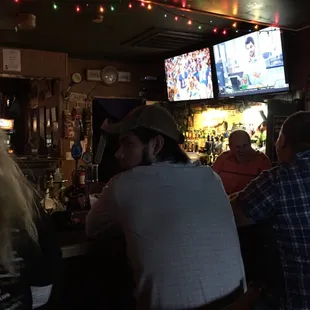 The bar.
