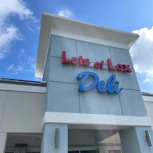 sushi and sashimi, outside