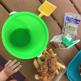 Kids Chicken tender meal * kids arm not included.