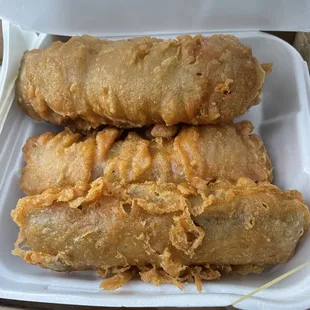 Huge egg rolls best in town!