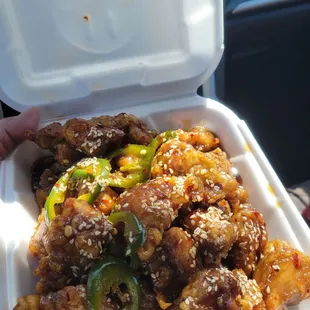 Seasme chicken