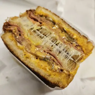 The Allan aka Mortadella Melt! Yeah, I can't stop staring at it too!