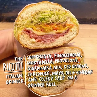 The Ricotti Italian Grinder.