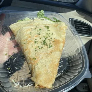 Caesar Chicken Crepe