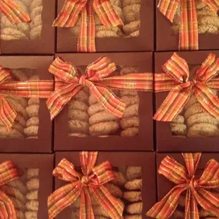Holiday gift cookies