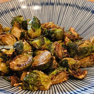 Garlic Brussels Sprout