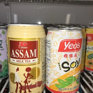 Milk tea and soy my favorite