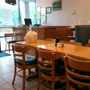 Dining area.