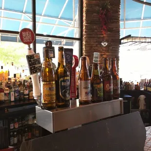 Awesome beers on draft and in the bottle.  Great sushi!