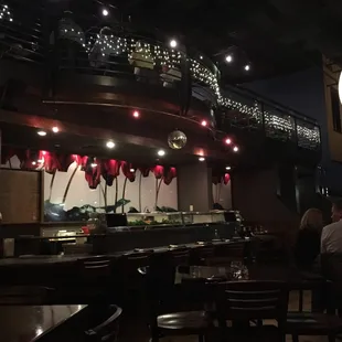 sushi and sashimi, interior