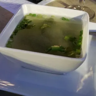 Miso soup - meh