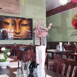 Inside of Lotus Bistro