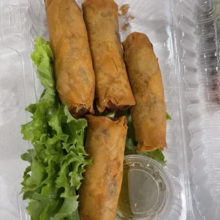 1. Four Pieces Egg Rolls